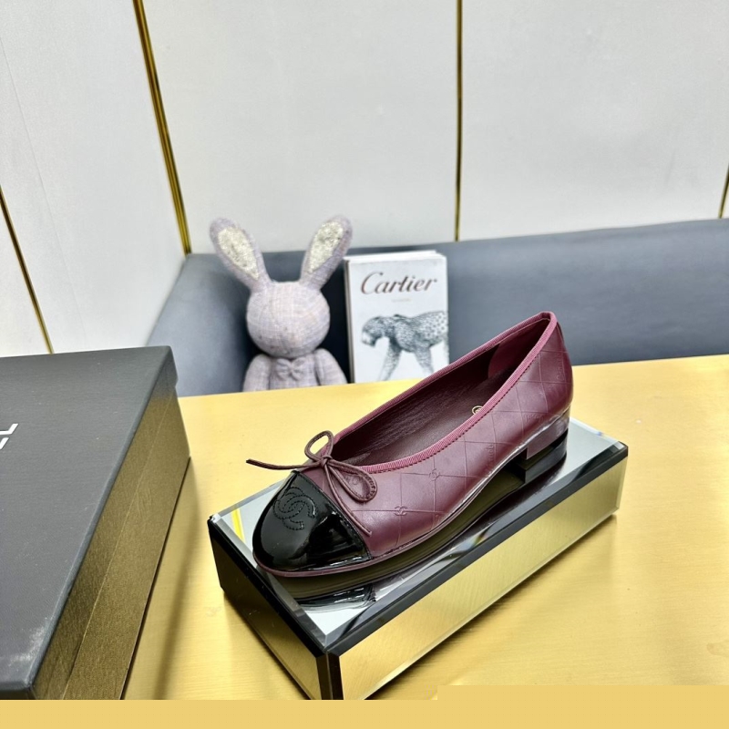 Ch*el flat shoes